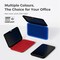 NEO MARK Large Stamp Pad - 3.50"x 6.25", Magnetic Lid, Premium Quality Felt Stamp Pad (Red)
